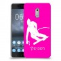 סקִי כיסוי מגן קשיח בעיצוב אישי עם השם שלך ל Nokia 6 יחידה אחת סקרין מובייל