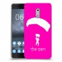 צניחה חופשית כיסוי מגן קשיח בעיצוב אישי עם השם שלך ל Nokia 6 יחידה אחת סקרין מובייל