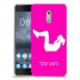 אימון ספורט - אישה כיסוי מגן קשיח בעיצוב אישי עם השם שלך ל Nokia 6 יחידה אחת סקרין מובייל
