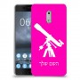 טלסקופ כיסוי מגן קשיח בעיצוב אישי עם השם שלך ל Nokia 6 יחידה אחת סקרין מובייל