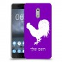 תרנגול כיסוי מגן קשיח בעיצוב אישי עם השם שלך ל Nokia 6 יחידה אחת סקרין מובייל