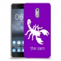 עקרב כיסוי מגן קשיח בעיצוב אישי עם השם שלך ל Nokia 6 יחידה אחת סקרין מובייל