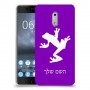 צפרדע טרופית כיסוי מגן קשיח בעיצוב אישי עם השם שלך ל Nokia 6 יחידה אחת סקרין מובייל