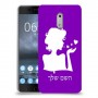 אישה אהבה כיסוי מגן קשיח בעיצוב אישי עם השם שלך ל Nokia 6 יחידה אחת סקרין מובייל
