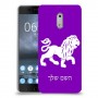 אריה כיסוי מגן קשיח בעיצוב אישי עם השם שלך ל Nokia 6 יחידה אחת סקרין מובייל