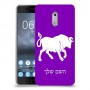 שור כיסוי מגן קשיח בעיצוב אישי עם השם שלך ל Nokia 6 יחידה אחת סקרין מובייל