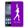 ג'וגלין - אישה כיסוי מגן קשיח בעיצוב אישי עם השם שלך ל Nokia 6 יחידה אחת סקרין מובייל