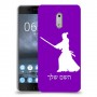 סמוראי כיסוי מגן קשיח בעיצוב אישי עם השם שלך ל Nokia 6 יחידה אחת סקרין מובייל
