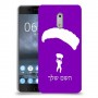 צניחה חופשית כיסוי מגן קשיח בעיצוב אישי עם השם שלך ל Nokia 6 יחידה אחת סקרין מובייל