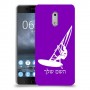 גלישת מפרש כיסוי מגן קשיח בעיצוב אישי עם השם שלך ל Nokia 6 יחידה אחת סקרין מובייל