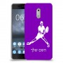שחקן טניס כיסוי מגן קשיח בעיצוב אישי עם השם שלך ל Nokia 6 יחידה אחת סקרין מובייל
