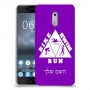 טריאתלון כיסוי מגן קשיח בעיצוב אישי עם השם שלך ל Nokia 6 יחידה אחת סקרין מובייל