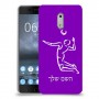 שחקן כדורעף כיסוי מגן קשיח בעיצוב אישי עם השם שלך ל Nokia 6 יחידה אחת סקרין מובייל