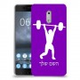 הרמת משקולות כיסוי מגן קשיח בעיצוב אישי עם השם שלך ל Nokia 6 יחידה אחת סקרין מובייל