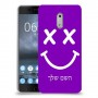 סמיילי כיסוי מגן קשיח בעיצוב אישי עם השם שלך ל Nokia 6 יחידה אחת סקרין מובייל