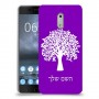 עץ כיסוי מגן קשיח בעיצוב אישי עם השם שלך ל Nokia 6 יחידה אחת סקרין מובייל