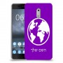 עולם כיסוי מגן קשיח בעיצוב אישי עם השם שלך ל Nokia 6 יחידה אחת סקרין מובייל