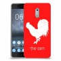 תרנגול כיסוי מגן קשיח בעיצוב אישי עם השם שלך ל Nokia 6 יחידה אחת סקרין מובייל