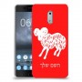 טלה כיסוי מגן קשיח בעיצוב אישי עם השם שלך ל Nokia 6 יחידה אחת סקרין מובייל