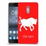 שור כיסוי מגן קשיח בעיצוב אישי עם השם שלך ל Nokia 6 יחידה אחת סקרין מובייל