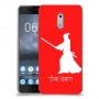 סמוראי כיסוי מגן קשיח בעיצוב אישי עם השם שלך ל Nokia 6 יחידה אחת סקרין מובייל