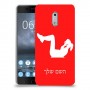 אימון ספורט - אישה כיסוי מגן קשיח בעיצוב אישי עם השם שלך ל Nokia 6 יחידה אחת סקרין מובייל