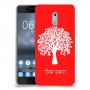 עץ כיסוי מגן קשיח בעיצוב אישי עם השם שלך ל Nokia 6 יחידה אחת סקרין מובייל