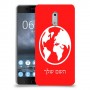 עולם כיסוי מגן קשיח בעיצוב אישי עם השם שלך ל Nokia 6 יחידה אחת סקרין מובייל