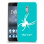 עכביש כיסוי מגן קשיח בעיצוב אישי עם השם שלך ל Nokia 6 יחידה אחת סקרין מובייל