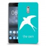 ציפור לבלוע כיסוי מגן קשיח בעיצוב אישי עם השם שלך ל Nokia 6 יחידה אחת סקרין מובייל