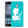 אישה אהבה כיסוי מגן קשיח בעיצוב אישי עם השם שלך ל Nokia 6 יחידה אחת סקרין מובייל