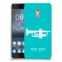חצוצרה כיסוי מגן קשיח בעיצוב אישי עם השם שלך ל Nokia 6 יחידה אחת סקרין מובייל