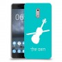כינור כיסוי מגן קשיח בעיצוב אישי עם השם שלך ל Nokia 6 יחידה אחת סקרין מובייל