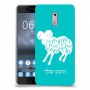 טלה כיסוי מגן קשיח בעיצוב אישי עם השם שלך ל Nokia 6 יחידה אחת סקרין מובייל