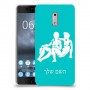 תאומים כיסוי מגן קשיח בעיצוב אישי עם השם שלך ל Nokia 6 יחידה אחת סקרין מובייל