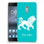 אריה כיסוי מגן קשיח בעיצוב אישי עם השם שלך ל Nokia 6 יחידה אחת סקרין מובייל