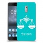 מאזניים כיסוי מגן קשיח בעיצוב אישי עם השם שלך ל Nokia 6 יחידה אחת סקרין מובייל