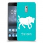 שור כיסוי מגן קשיח בעיצוב אישי עם השם שלך ל Nokia 6 יחידה אחת סקרין מובייל