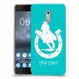 פרסה וסוס כיסוי מגן קשיח בעיצוב אישי עם השם שלך ל Nokia 6 יחידה אחת סקרין מובייל