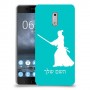סמוראי כיסוי מגן קשיח בעיצוב אישי עם השם שלך ל Nokia 6 יחידה אחת סקרין מובייל