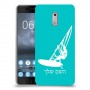 גלישת מפרש כיסוי מגן קשיח בעיצוב אישי עם השם שלך ל Nokia 6 יחידה אחת סקרין מובייל