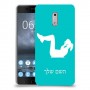 אימון ספורט - אישה כיסוי מגן קשיח בעיצוב אישי עם השם שלך ל Nokia 6 יחידה אחת סקרין מובייל