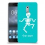 שלד כיסוי מגן קשיח בעיצוב אישי עם השם שלך ל Nokia 6 יחידה אחת סקרין מובייל