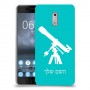 טלסקופ כיסוי מגן קשיח בעיצוב אישי עם השם שלך ל Nokia 6 יחידה אחת סקרין מובייל