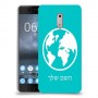 עולם כיסוי מגן קשיח בעיצוב אישי עם השם שלך ל Nokia 6 יחידה אחת סקרין מובייל