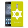 מגן דוד - ישראל כיסוי מגן קשיח בעיצוב אישי עם השם שלך ל Nokia 6 יחידה אחת סקרין מובייל
