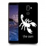 עקרב כיסוי מגן קשיח בעיצוב אישי עם השם שלך ל Nokia 7 plus יחידה אחת סקרין מובייל