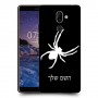 עכביש כיסוי מגן קשיח בעיצוב אישי עם השם שלך ל Nokia 7 plus יחידה אחת סקרין מובייל