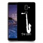 סקספון כיסוי מגן קשיח בעיצוב אישי עם השם שלך ל Nokia 7 plus יחידה אחת סקרין מובייל