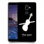 כינור כיסוי מגן קשיח בעיצוב אישי עם השם שלך ל Nokia 7 plus יחידה אחת סקרין מובייל